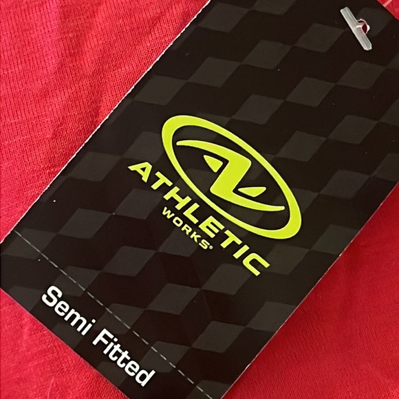 NWT Pink Muscle Athletic Tank Top - Picture 4 of 4